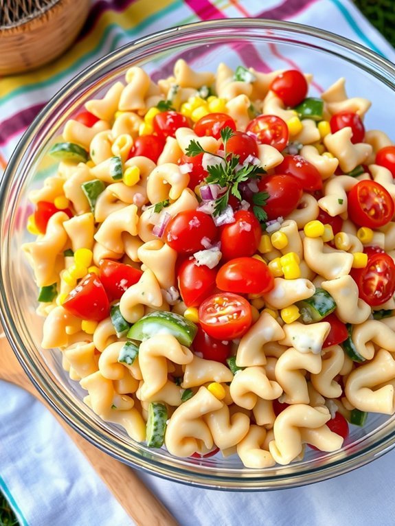 12 Delicious Pasta Salad Recipes Perfect for Every Occasion 8 creamy ranch pasta recipe