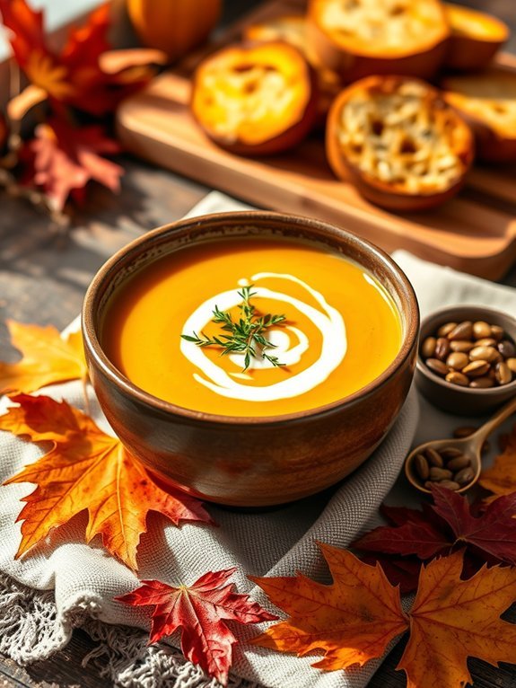 15 Delicious Cozy Fall Soup Recipes for Comforting Autumn Meals 3 creamy roasted squash soup