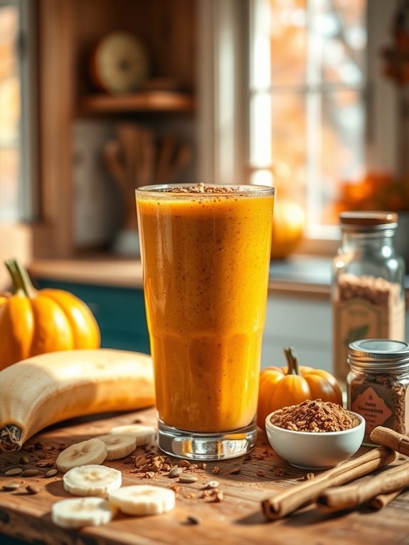 creamy spiced pumpkin blend