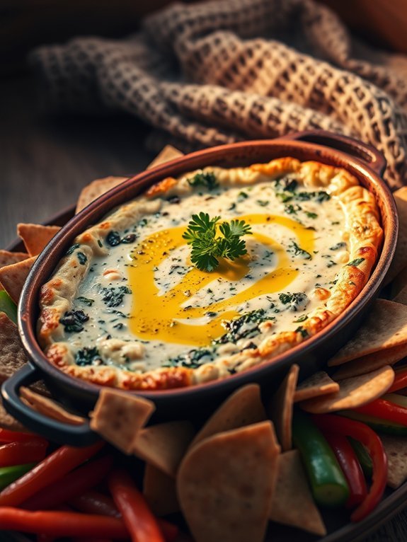 15 Delicious Vegan Comfort Food Recipes to Satisfy Your Cravings 15 creamy spinach artichoke dip