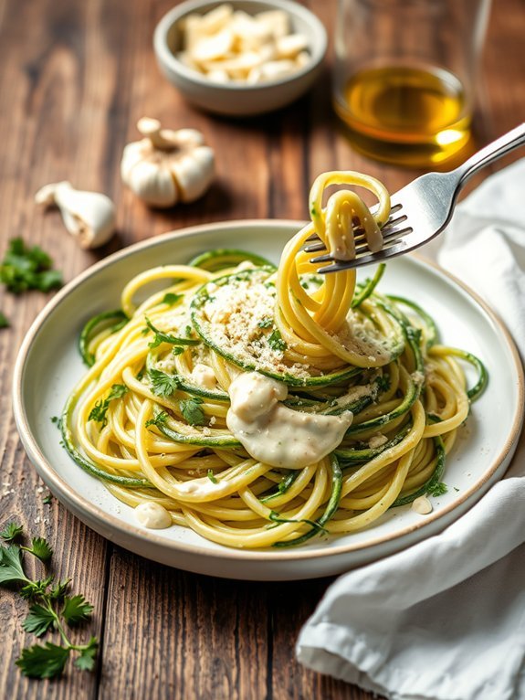 10 Must-Try Gluten-Free Pasta Recipes for Every Occasion 2 creamy zucchini noodle dish