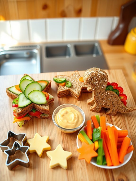 12 Fun and Creative Ways to Serve Vegetables to Kids 5 creative and playful lunches