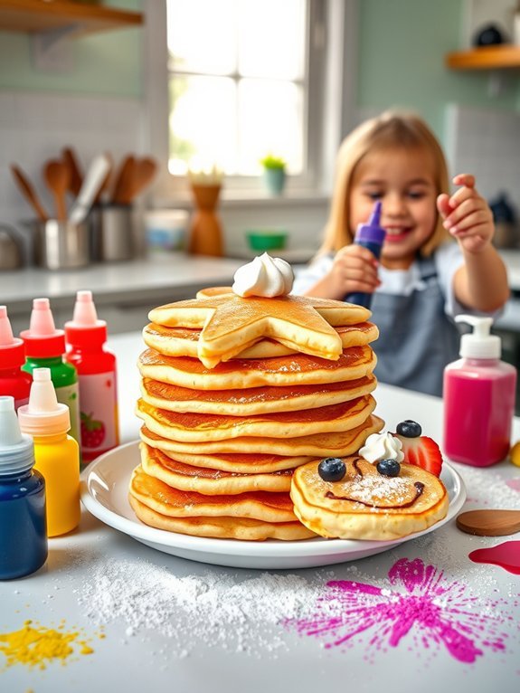 creative pancake designs fun