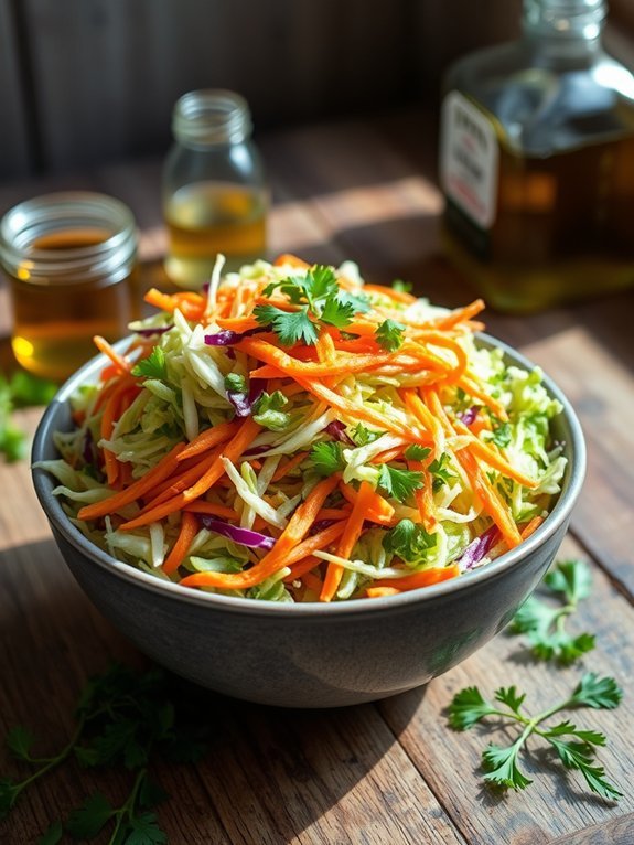 10 Budget-Friendly Vegetarian Recipes for Saving Money 11 crisp vegetable slaw salad