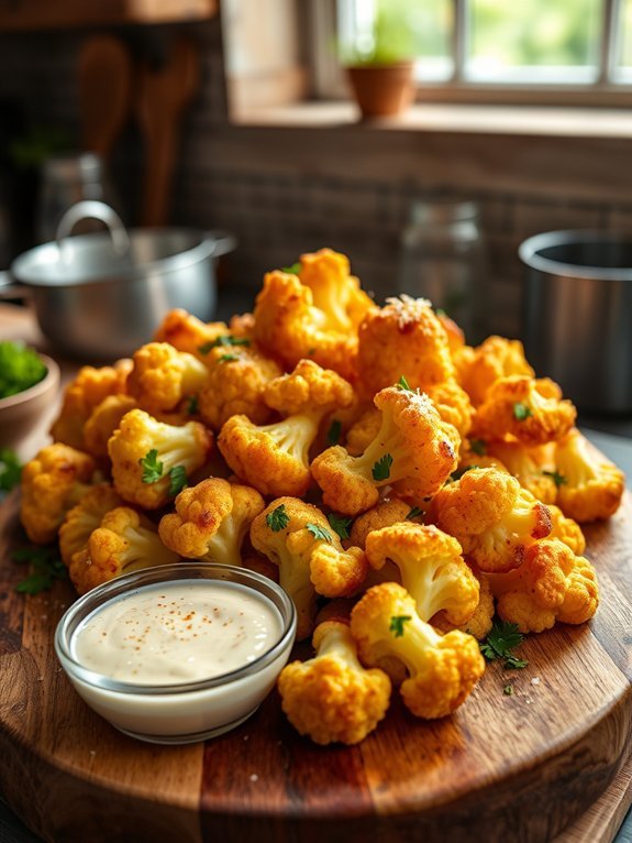 15 Delicious Air Fryer Side Dishes to Enhance Your Meal 5 crispy air fried cauliflower bites