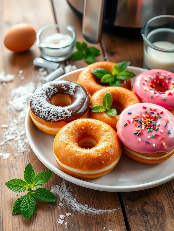 10 Delicious Desserts You Can Make in an Air Fryer 3 crispy air fried donuts recipe