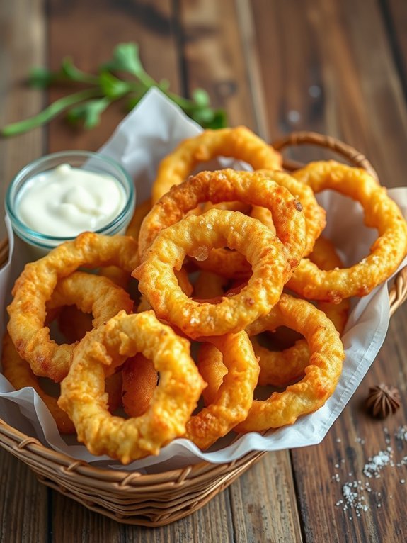 15 Delicious Air Fryer Side Dishes to Enhance Your Meal 15 crispy air fried onion rings