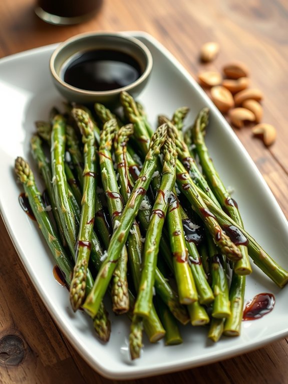 15 Delicious Air Fryer Side Dishes to Enhance Your Meal 13 crispy asparagus with glaze