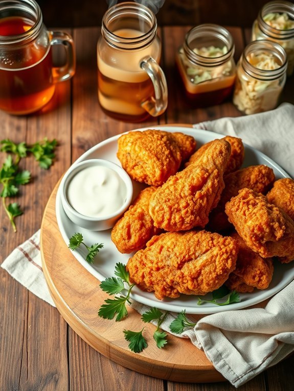 crispy buttermilk chicken recipe