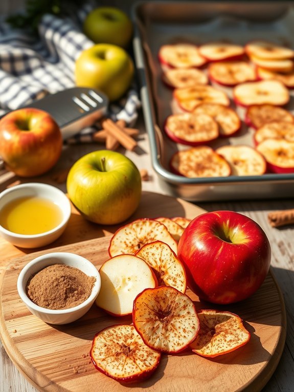 10 Nutritious and Delicious Snacks for Kids: Fun Ideas for Healthy Eating 8 crispy cinnamon flavored apple snacks