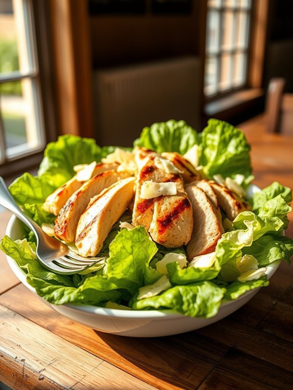 15 Delicious Keto Salad Recipes to Elevate Your Low-Carb Menu 3 crispy greens creamy dressing