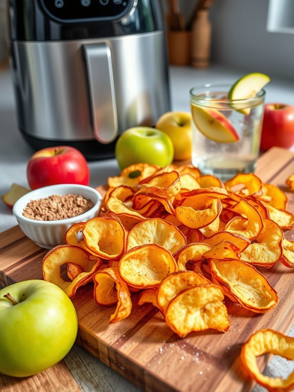 10 Delicious Desserts You Can Make in an Air Fryer 4 crispy healthy apple snacks