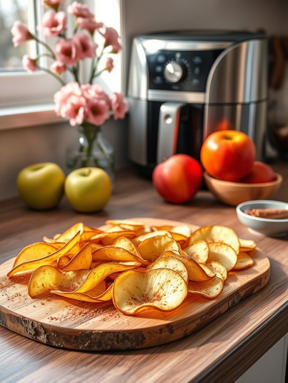 10 Healthy Vegan Air Fryer Recipes for Delicious Meals 11 crispy homemade apple snacks