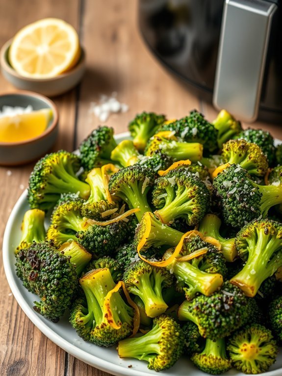 15 Delicious Air Fryer Side Dishes to Enhance Your Meal 9 crispy lemon zest broccoli