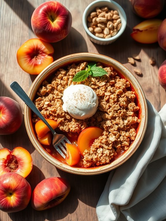 10 Delicious Summer Recipes Featuring Fresh Seasonal Produce 9 crispy oat topped stone fruit