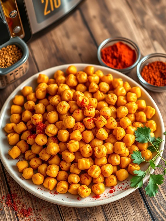 10 Healthy Vegan Air Fryer Recipes for Delicious Meals 6 crispy roasted chickpeas recipe