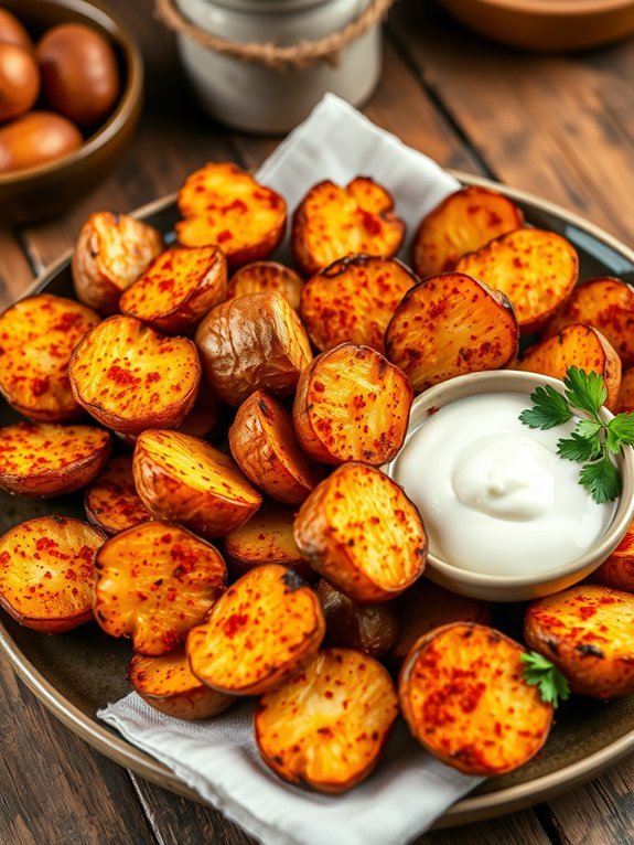 12 Crispy Air Fryer Potato Recipes for Perfectly Golden Fries and Sides 6 crispy seasoned potato snacks