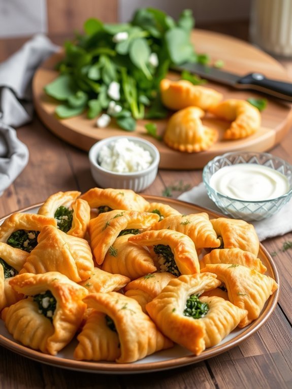15 Delicious Air Fryer Snack Ideas for Any Time of Day 7 crispy spinach feta snacks