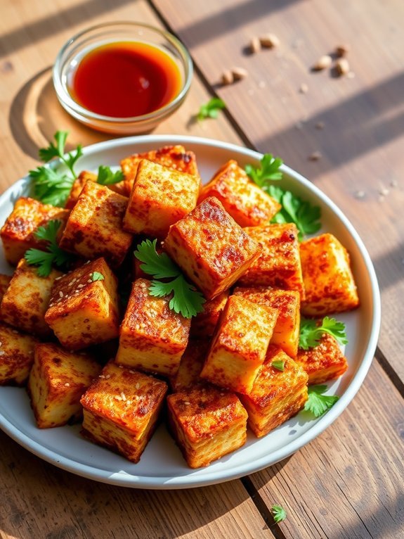 10 Healthy Vegan Air Fryer Recipes for Delicious Meals 2 crispy tofu bites recipe