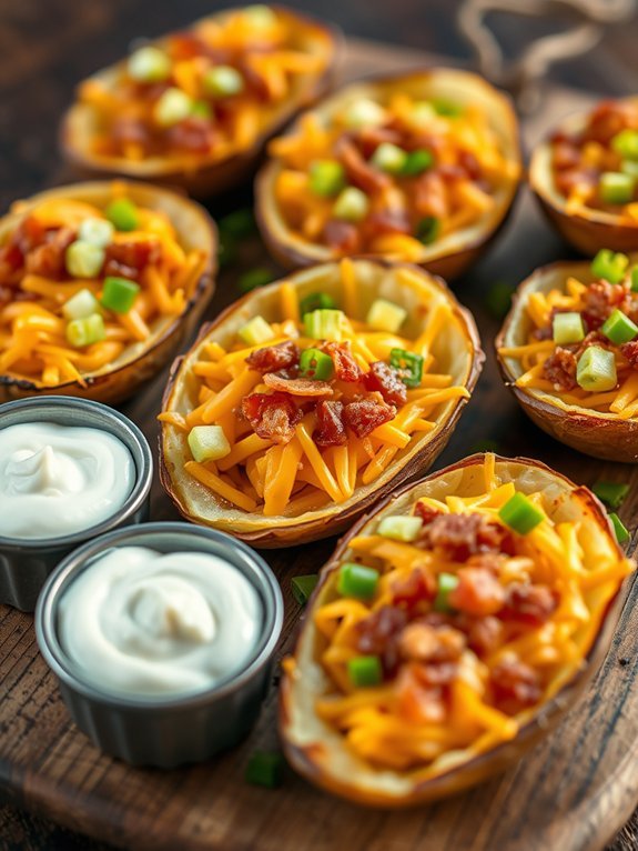 12 Crispy Air Fryer Potato Recipes for Perfectly Golden Fries and Sides 5 crispy topped potato appetizers