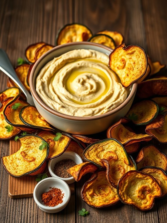 crispy zucchini chips pairing