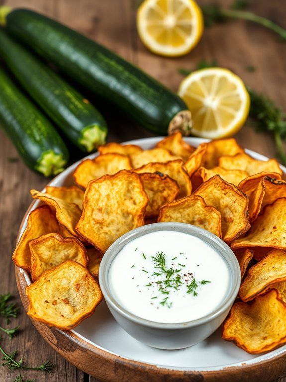 crispy zucchini chips recipe