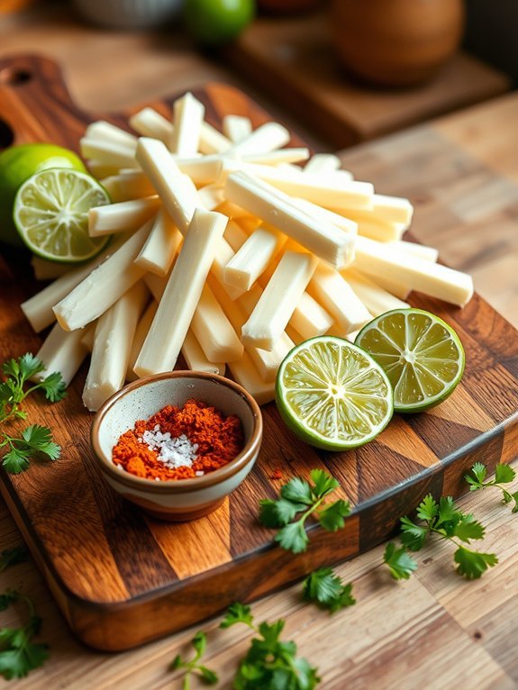 15 Energizing Fresh Vegetable Snacks to Boost Your Energy 12 crunchy jicama with spice