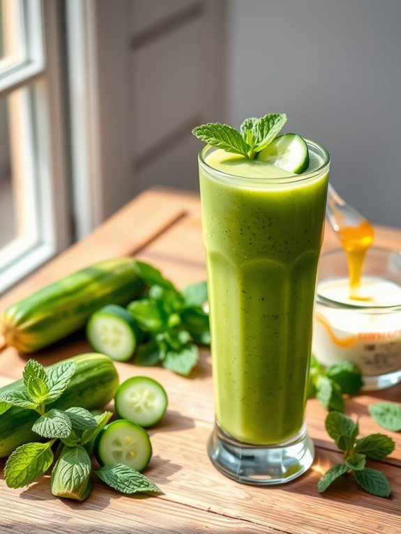 cucumber mint smoothie recipe