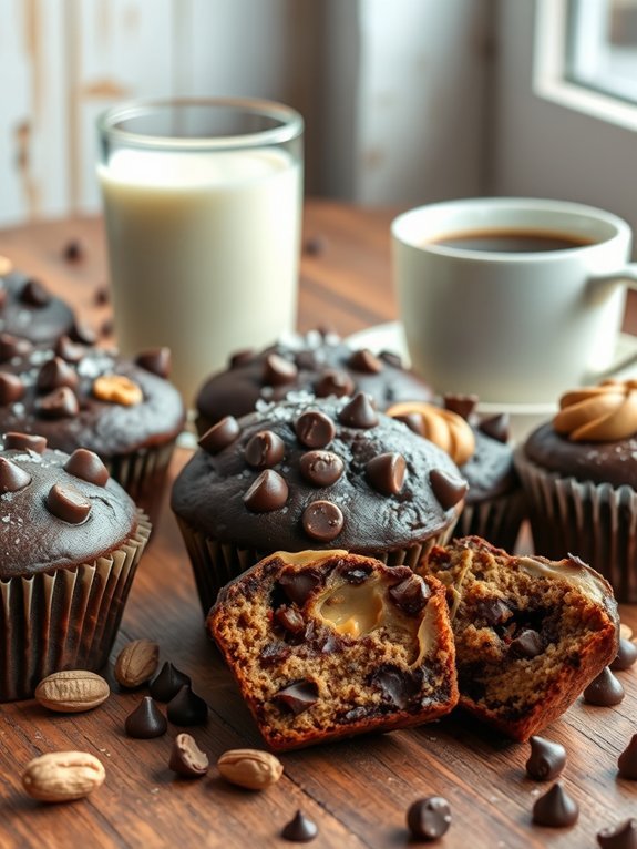 12 Delicious and Unique Muffin Recipes to Try for Baking Enthusiasts 5 decadent chocolate peanut muffins