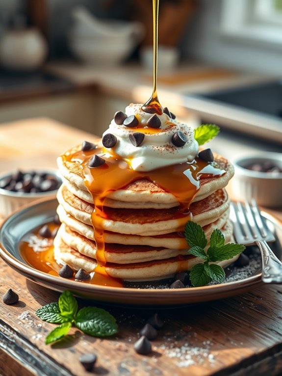 10 Recipes for Perfectly Fluffy Pancakes You'll Love 4 decadent chocolate studded pancakes