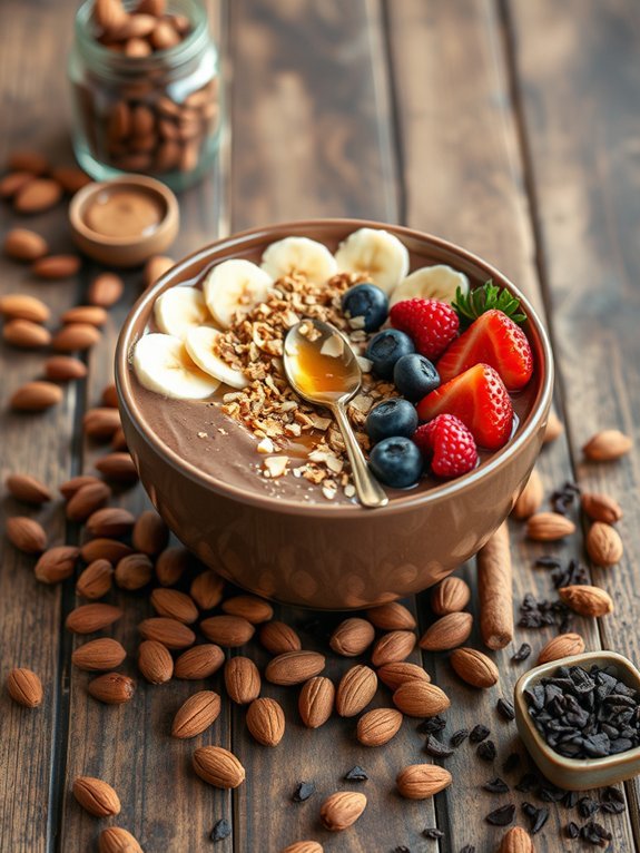15 Delicious Smoothie Bowl Recipes for a Healthy Boost 5 delicious almond chocolate bowl