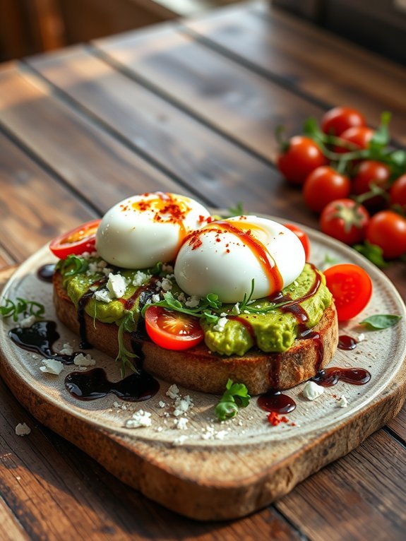 delicious artisanal avocado toast
