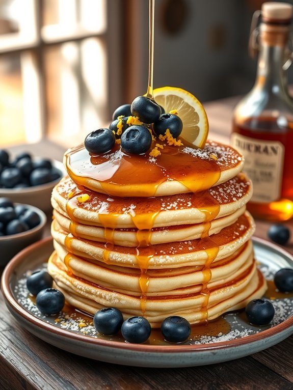 10 Recipes for Perfectly Fluffy Pancakes You'll Love 3 delicious blueberry lemon pancakes