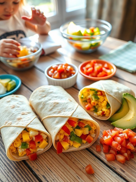 delicious breakfast burrito recipe