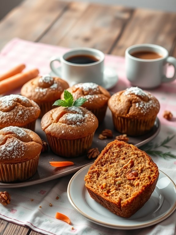 12 Impressive Easter Brunch Ideas to Delight Your Guests 8 delicious carrot cake muffins