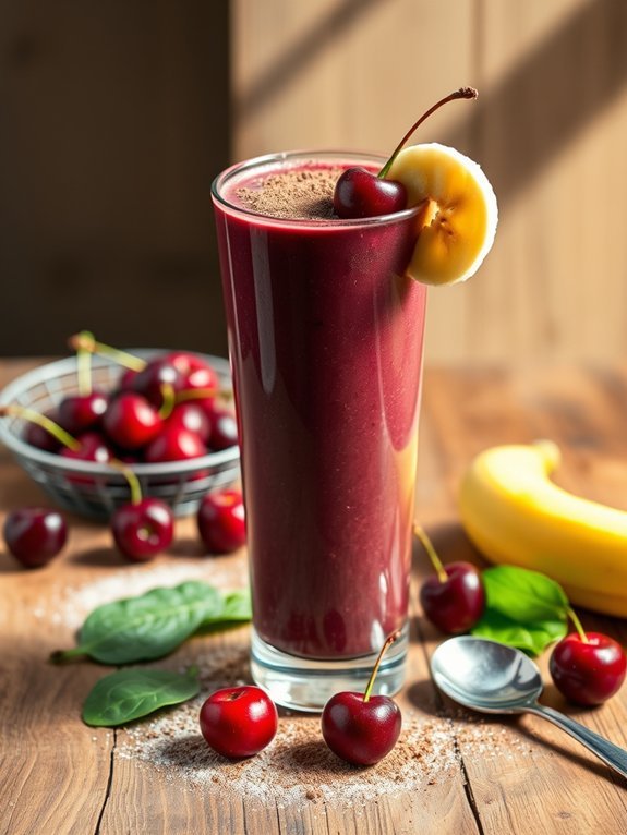 12 Nutritious Smoothie Recipes for a Healthy Start to Your Day 13 delicious chocolate cherry smoothie
