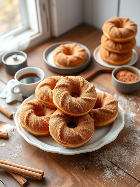 10 Easy Homemade Fluffy Donut Recipes You'll Love 4 delicious cinnamon sugar donuts