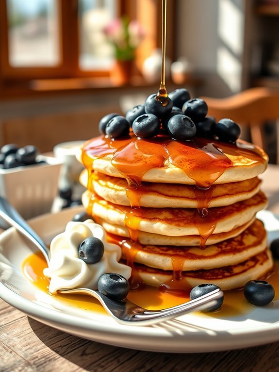 delicious fluffy pancakes recipe