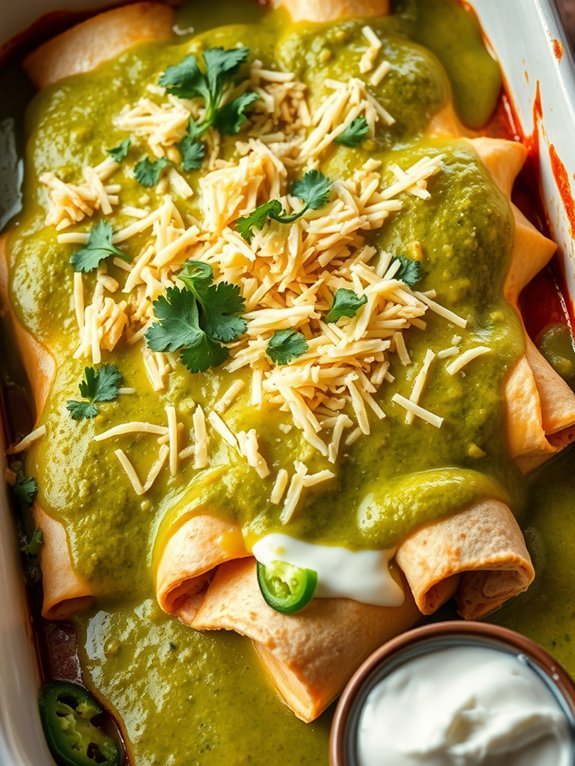12 Easy Make-Ahead Freezer Meals for Quick Weeknight Dinners 7 delicious green sauce enchiladas