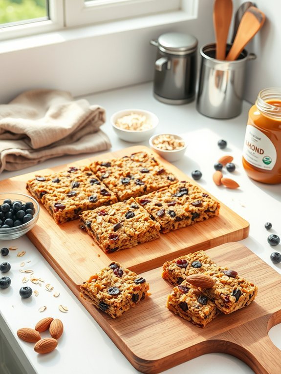 delicious homemade granola bars