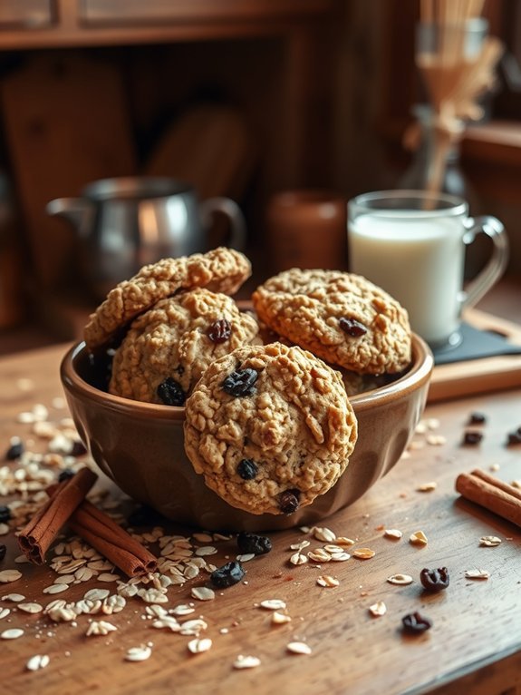 12 Delicious Soft and Chewy Cookie Recipes for Perfect Treats 3 delicious oatmeal raisin cookies