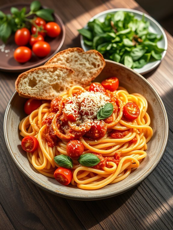 10 Simple Meatless Monday Recipes for Easy and Delicious Plant-Based Meals 3 delicious pasta with basil