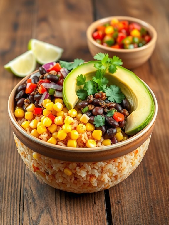 delicious plant based burrito bowls