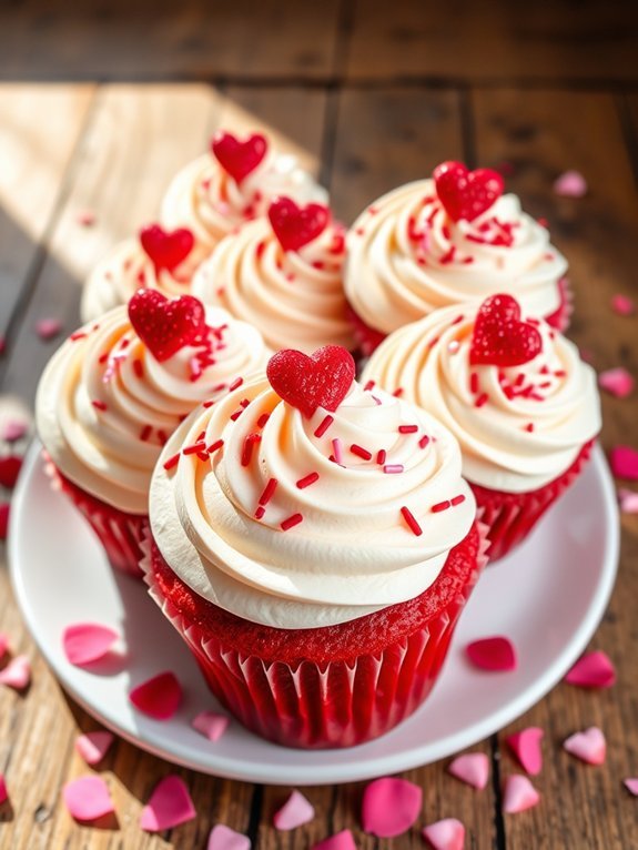 12 Irresistible Valentine's Day Desserts to Delight Your Sweetheart 5 delicious red velvet cupcakes