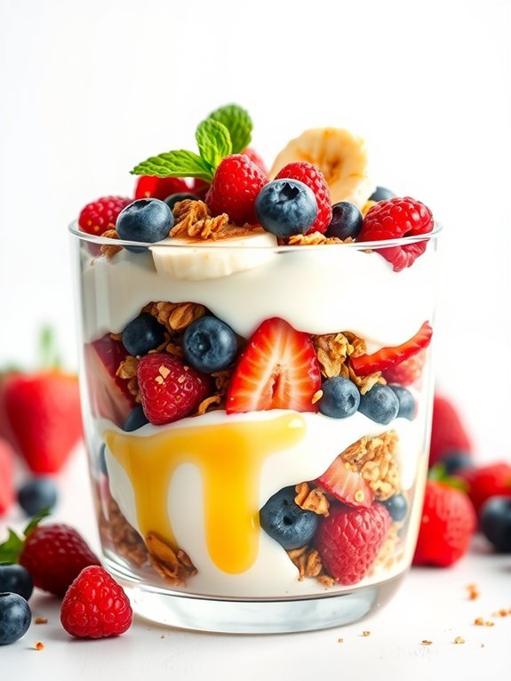 10 Delicious and Nutritious Healthy Desserts You'll Love 10 delicious yogurt and toppings