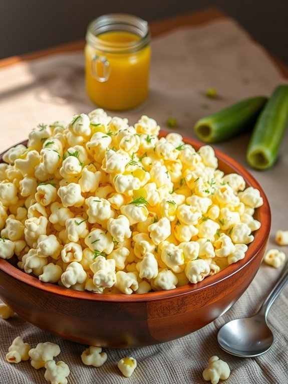 10 Delicious Savory Popcorn Recipes You Need to Try 10 dill flavored popcorn snack
