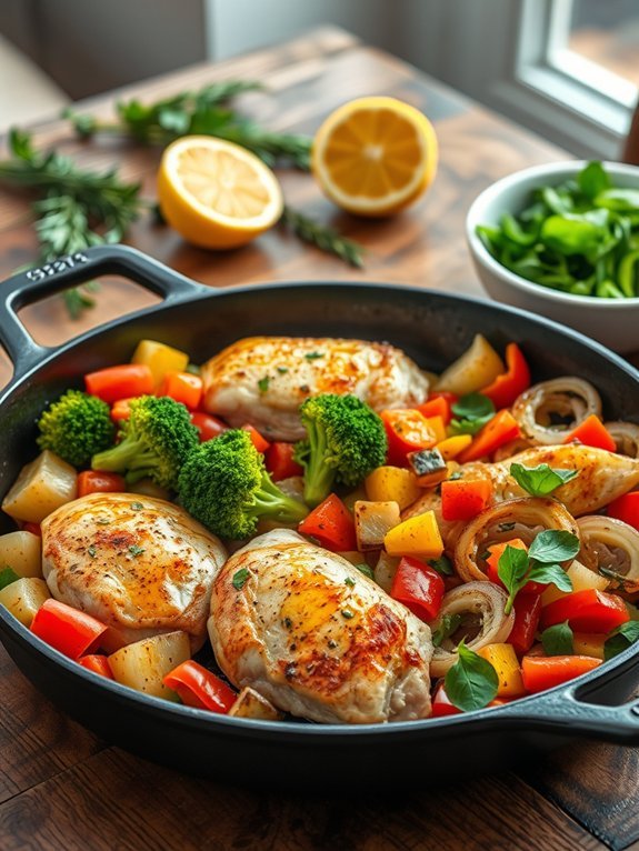 easy one pan meal preparation