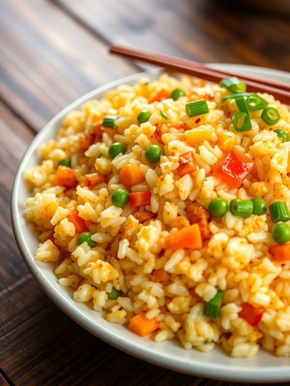 12 Budget-Friendly Family Meals Under $10 8 egg fried rice preparation