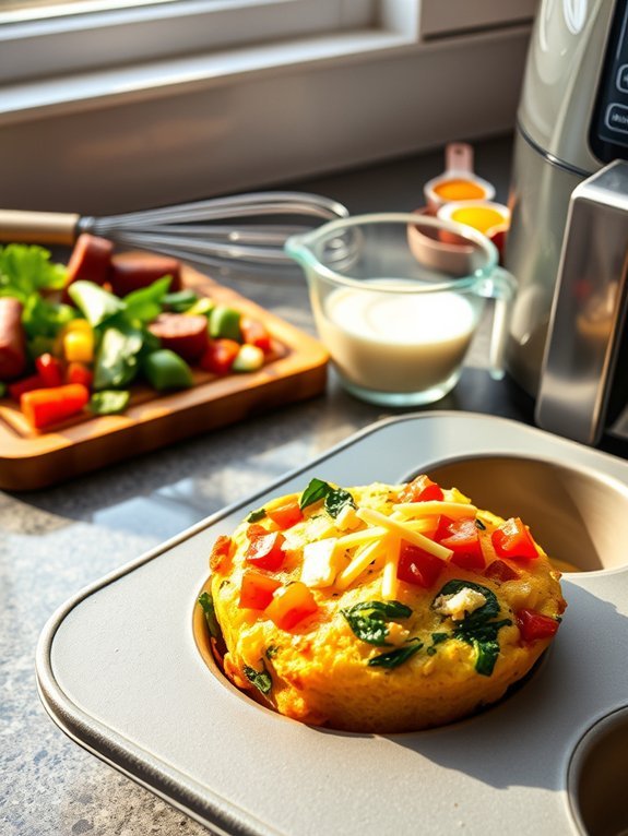 10 Quick and Easy Air Fryer Breakfast Recipes for a Healthy Start 4 egg muffins air fryer recipe