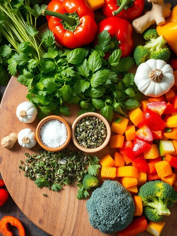 flavorful culinary herb usage